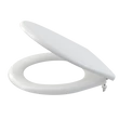Kép 1/2 - AlcaPLAST A604 WC ülőke univerzális SOFTCLOSE, Duroplast 