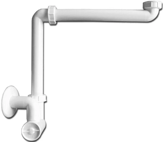  HL137/30 Helytakarékos mosdószifon DN32x5/4' rozettával