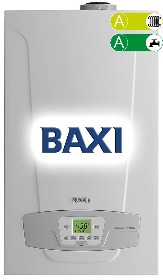 BAXI Luna Duo-Tec 33+ ERP kombi kazán, kondenzációs, fali, F:28kW, HMV:33kW