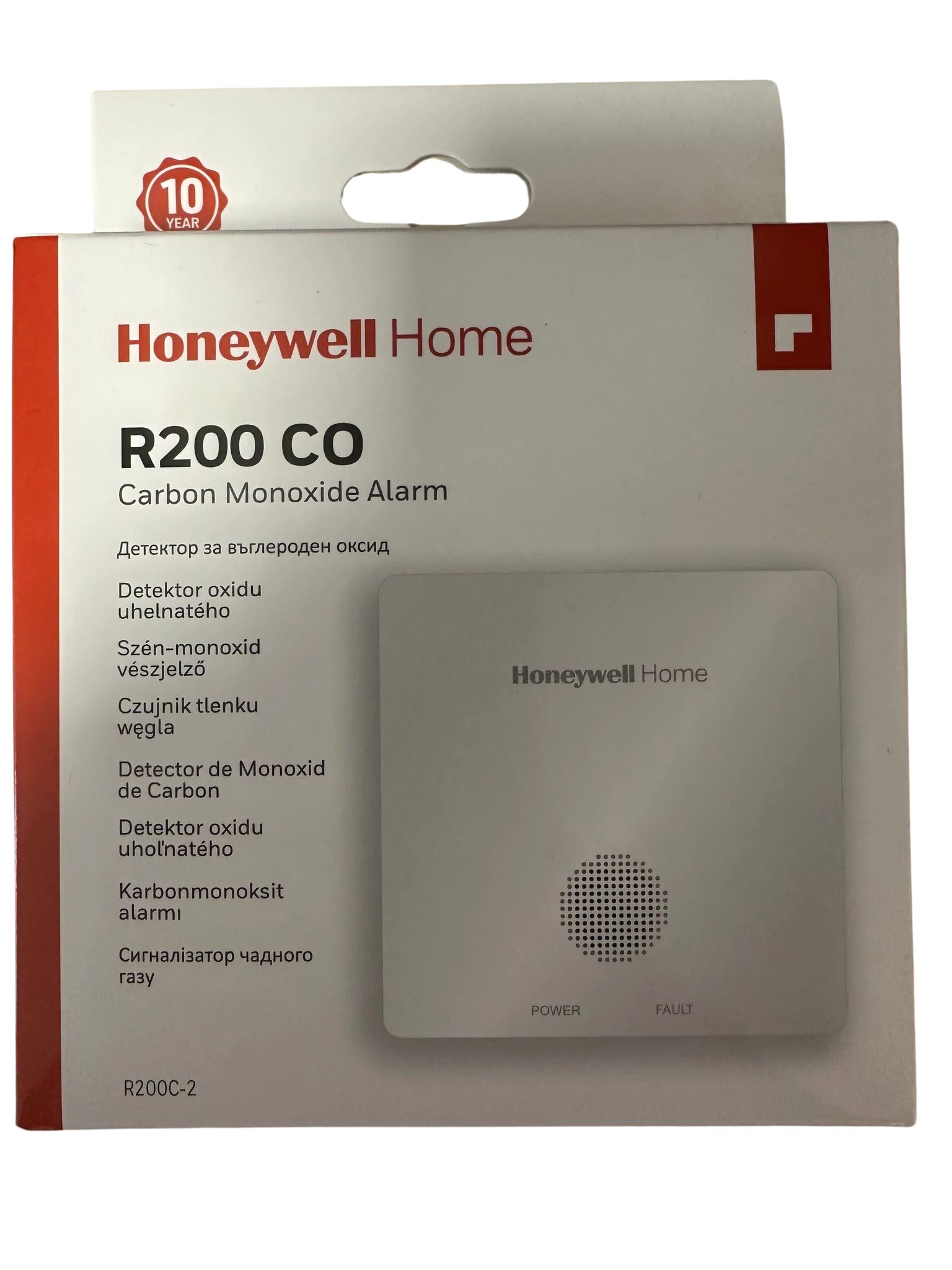 Honeywell R200C-2 szén-monoxid CO érzékelő mérő vészjelző