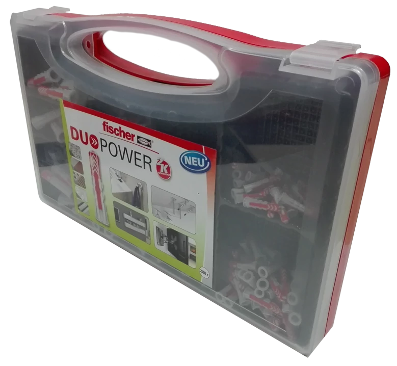 Fischer REDBOX DUOPOWER szortiment (dübelek)