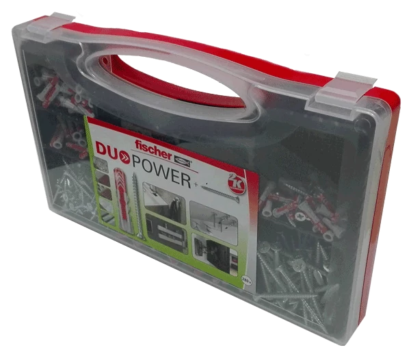 Fischer REDBOX DUOPOWER szortiment (dübel+csavar)